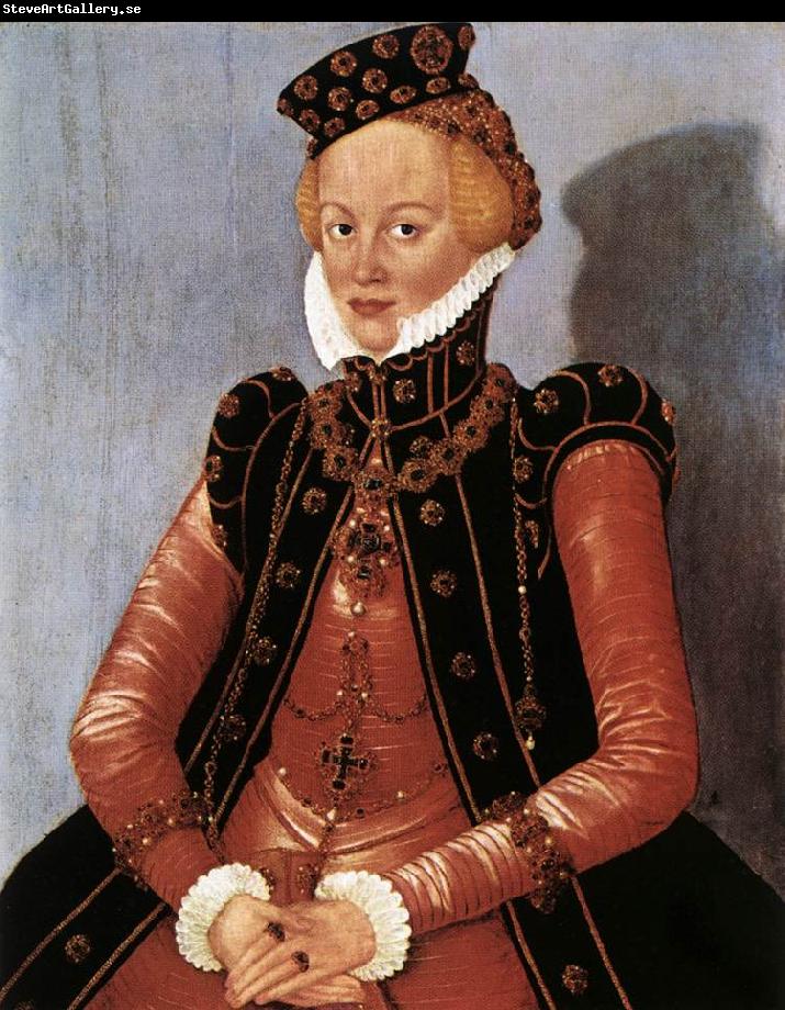 CRANACH, Lucas the Younger Portrait of a Woman sdgsdftg